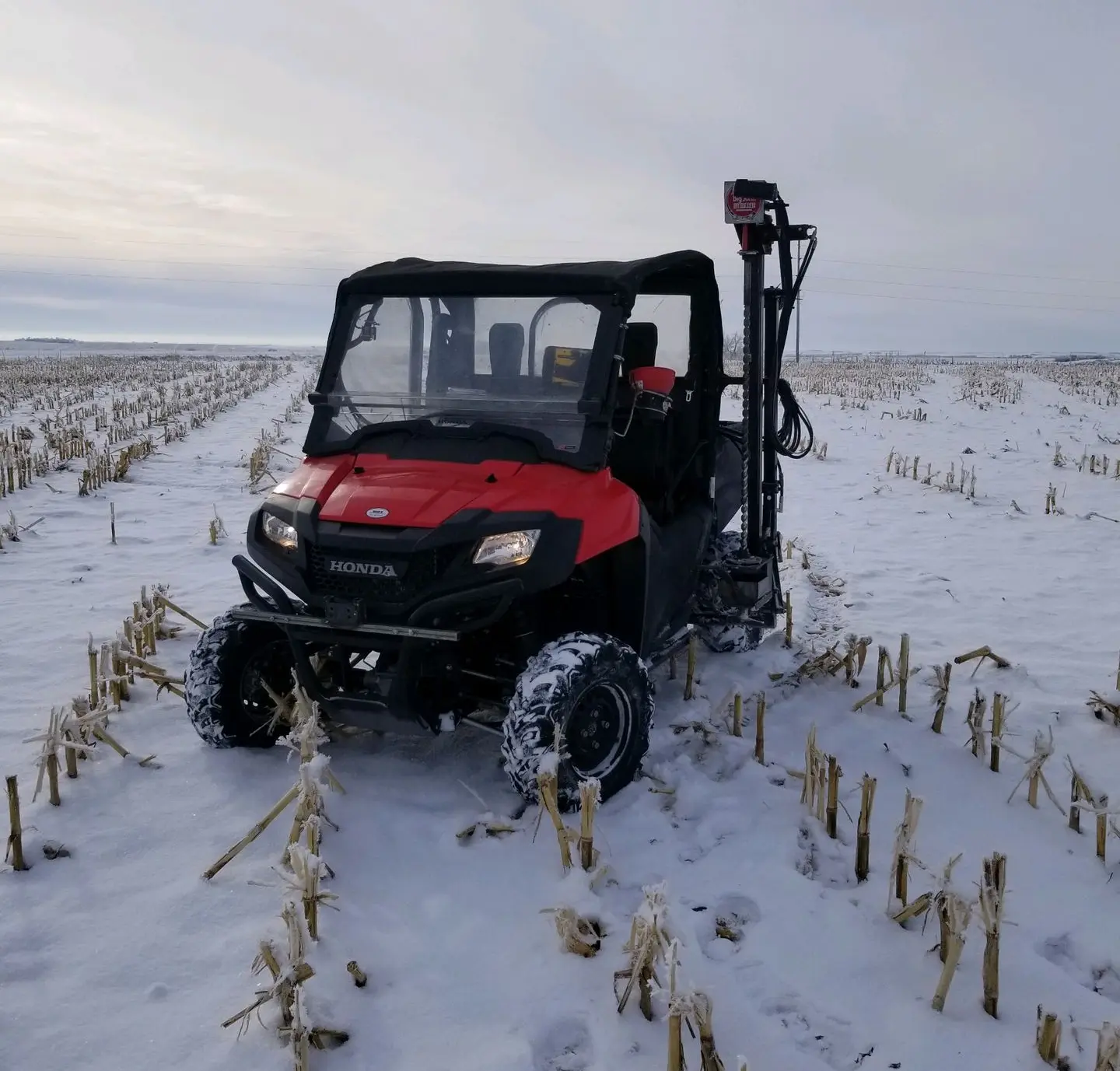 Custom soil sampling in any season!